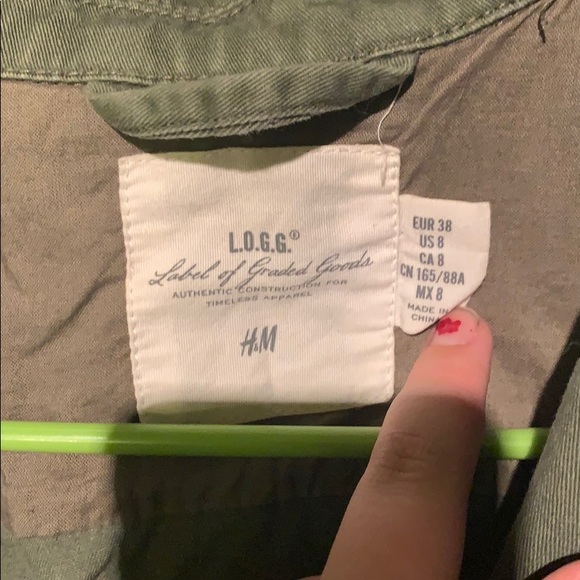 Green Bomber Jacket - Picture 2 of 2